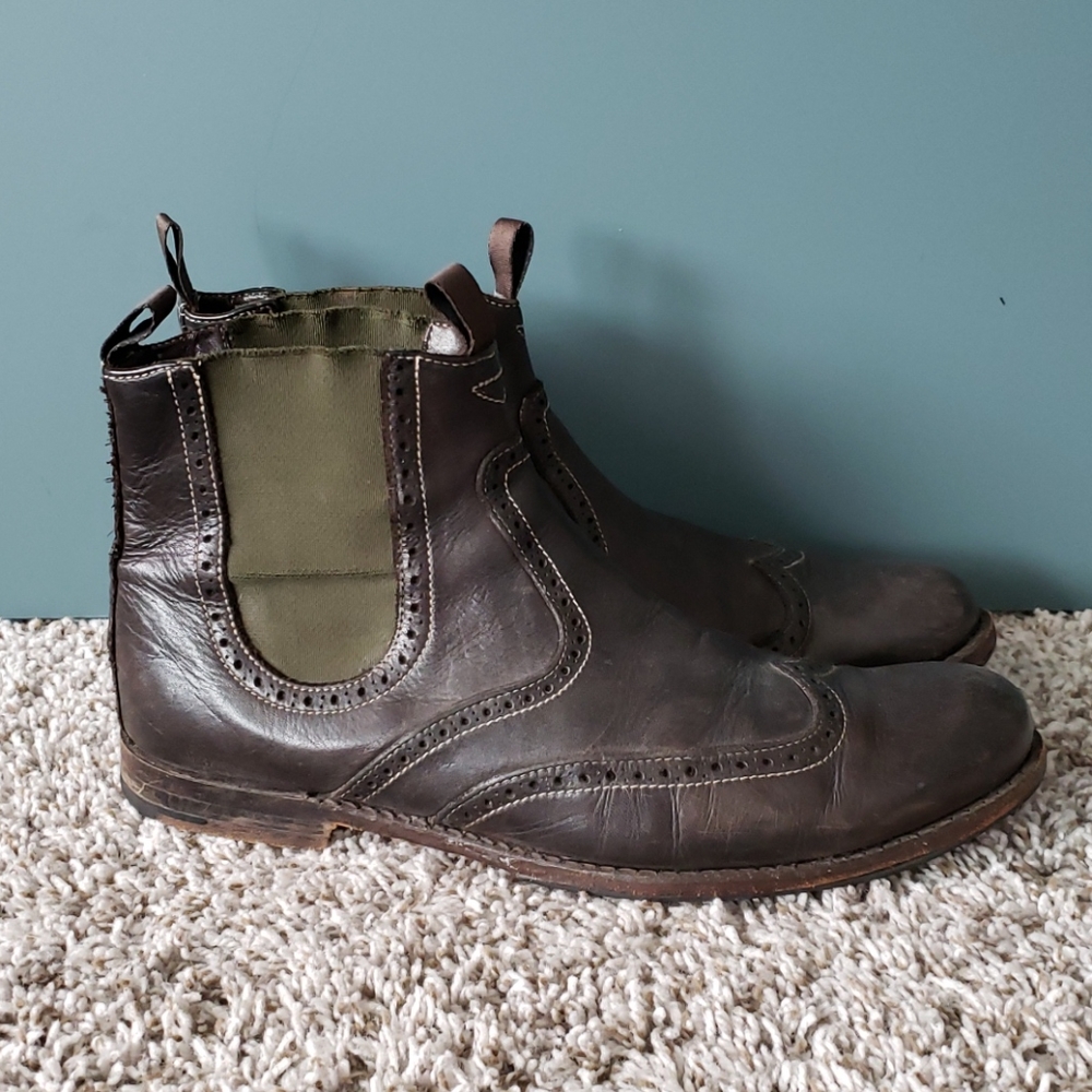 Paul Smith Leather Chelsea Boots